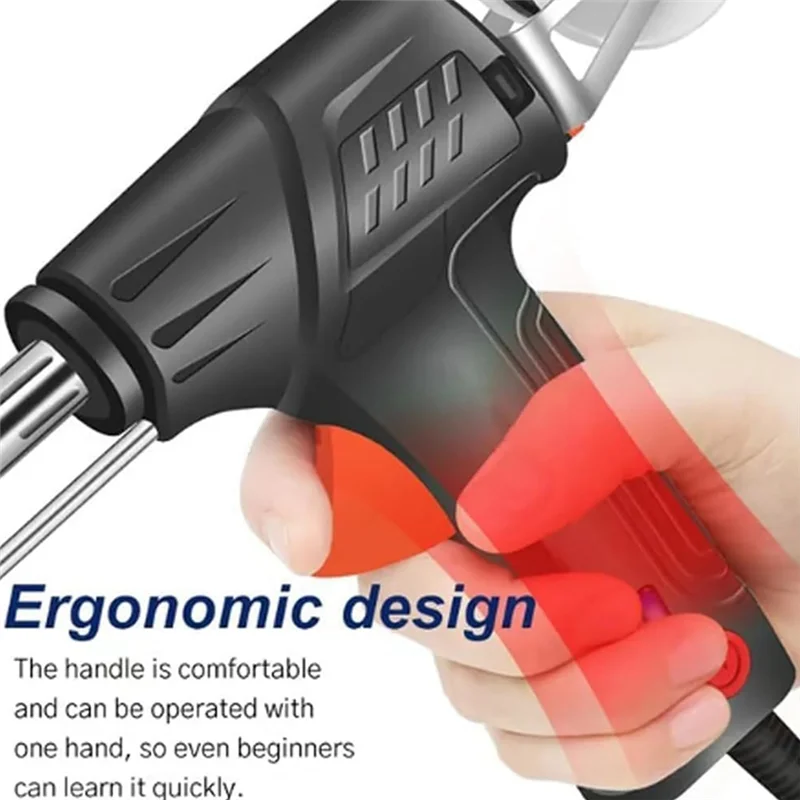 A88E-Internally Heated Industrial Laser-Welding Tool,110V Handheld Welder,Fully Automatic Industrial-Grade Welding Tool(US)