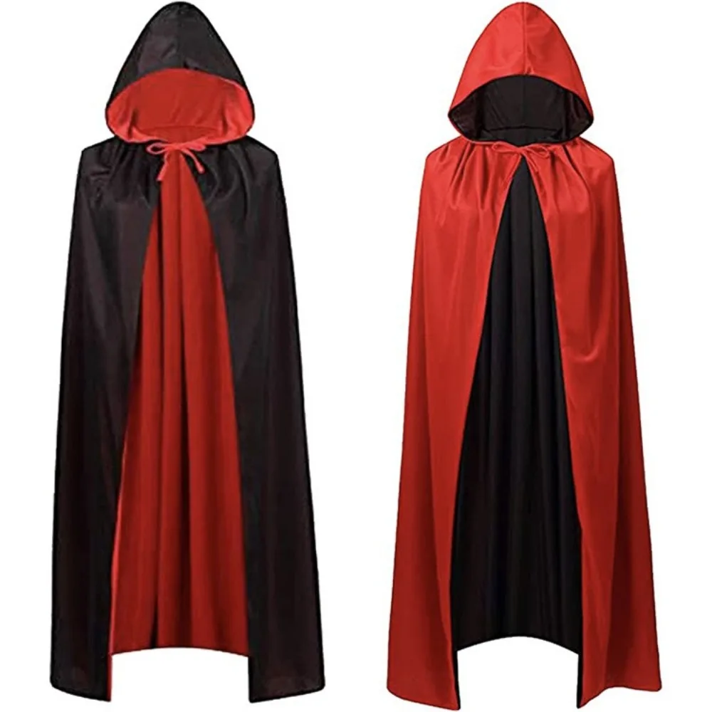 

New 59inch Halloween Cape Dress Up Props Scary Demon Cloak Horror Costume Cosplay Dress Up Dracula Cloak Halloween Costume