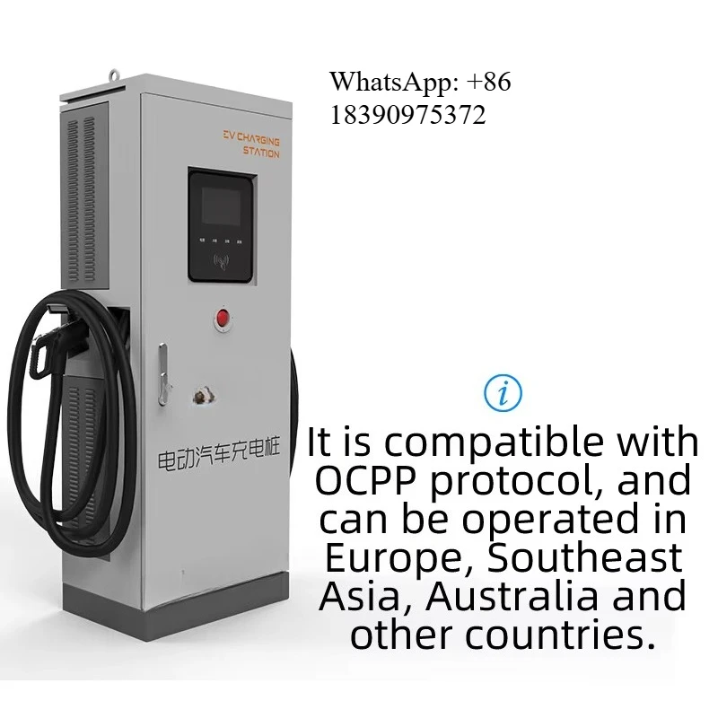 New Longli 100kw 160kw 320kw DC Fast Charging Pile Electric Car EV Charger Station with LCD Screen for Commercial Industrial