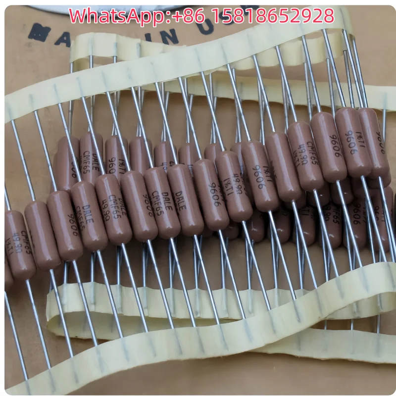 10pcs VISHAY-DALE 2W 49.9R 49R9 Resistors, All-Copper Non-Magnetic CMF6549R900FKEB