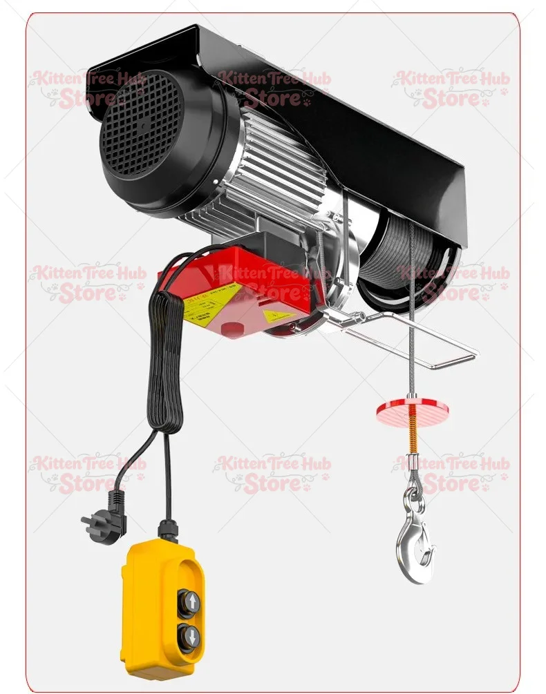 Electric Lift Remote Operation Hoist Wireless Remote Control Lifting Crane Micro Electric