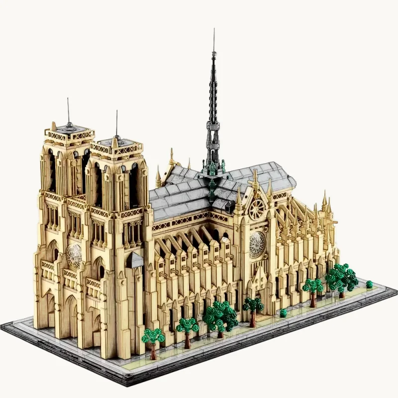 

4383 pcs of urban series building blocks - ancient architectural toy models - children's birthday gift - 21061
