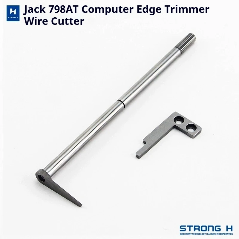 Sewing Machine Parts Moving Fixed Cutting Blade For 789ATA Computerized Auto‑trim 4‑Thread Overlock Sewing Machine