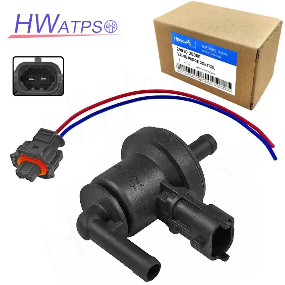 29010-2B000 Vapor Canister Purge Control Valve For Hyundai Accent Verna I20 I30 Veloster Creta Kia Rio Soul K3 Sportage 1.6L