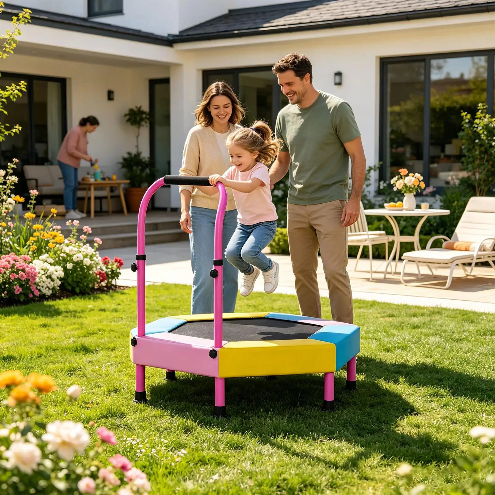 mini-trampoline-for-kids-3ft-foldable-bounce-equipment-trampoline-outdoor-with-adjustable-handle-for-garden-backyard-lawn