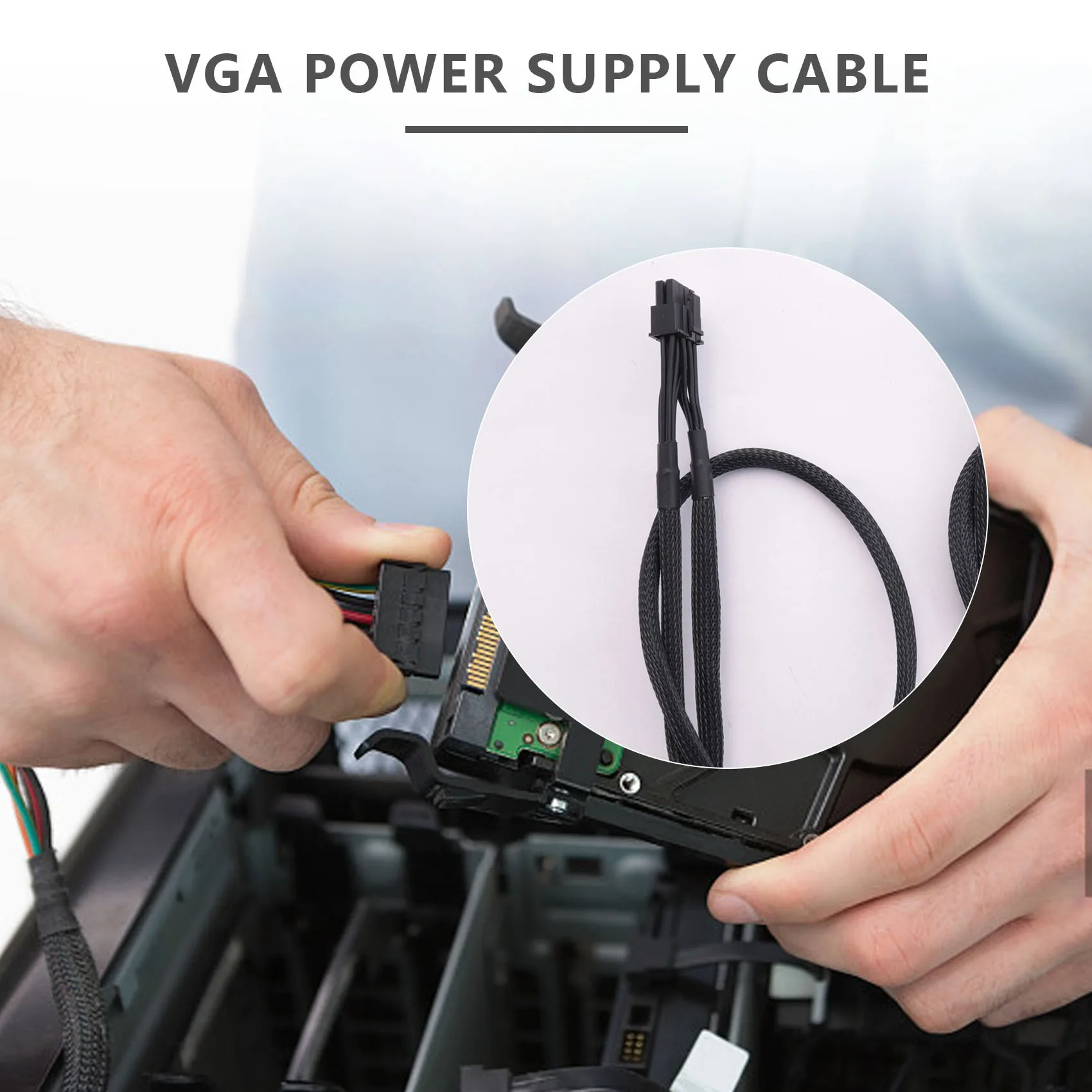 A14M 2Pack 8 PIN TO Dual 8 Pin 6 PIN PCIE VGA Power Supply Cable for Supernova G2 G3 G5 P2 T2 GS G+ 650 750 850 1000