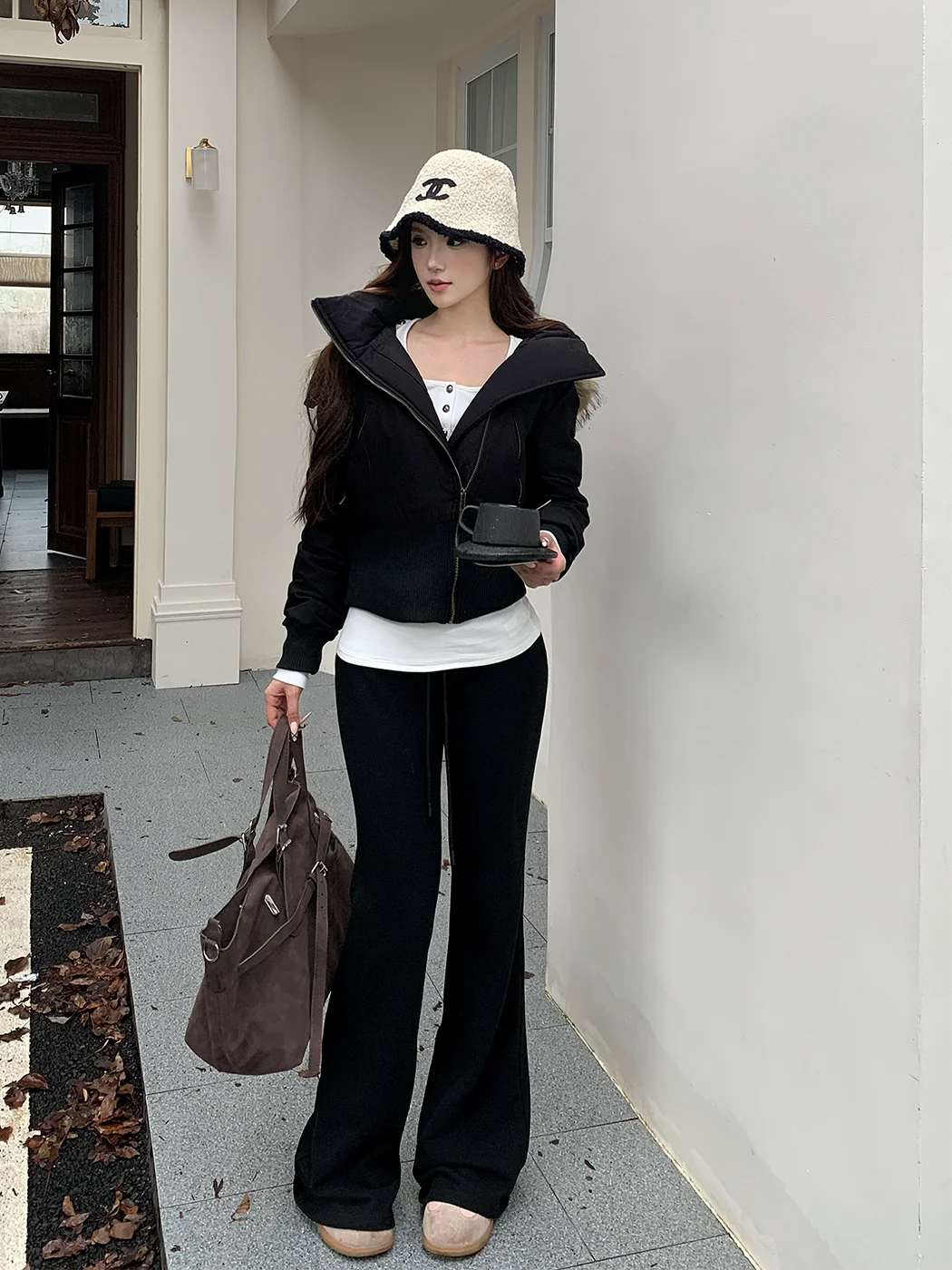 

Новая женская зимняя теплая куртка MOXI 90% белый пух с меховым воротником, винтажная, с поясом