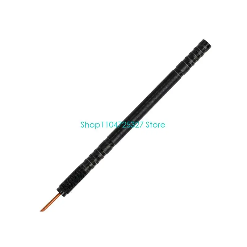 D8KF Processor Chip Adhesive Removal Tool with Aluminum Handle and Separable Narrow Blade for Confined Circuit Board Glues