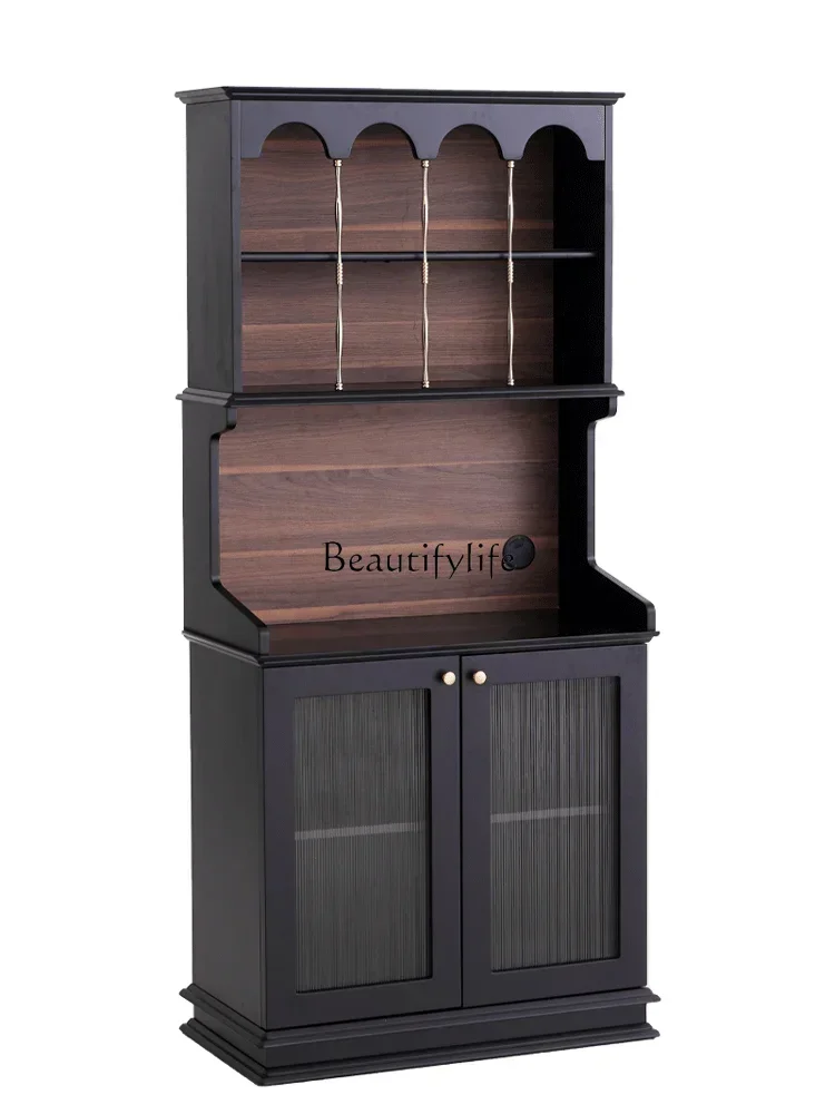 

12High Cabinet Dining Side Wine Cabinet Retro French Design Living Room