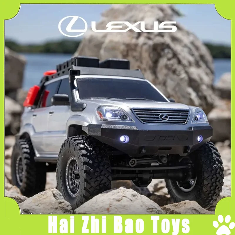 Hard shell Axial SCX24 1:24 remote control electric climbing car simulation Lexus GX470 RTR children's gift birthday toy