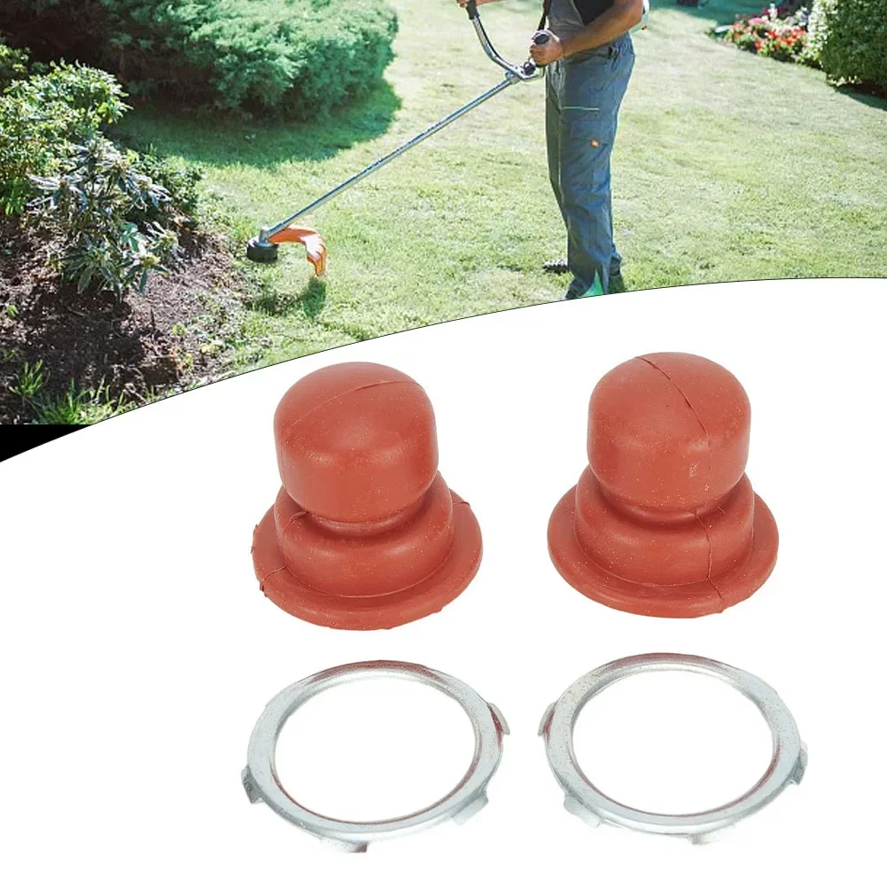 2 Pcs Primer bolla di olio Primer lampadina a sfera per TECUMSEH 36045 36045A 640259 VLV-50 VLV-65 tosaerba parti rosse