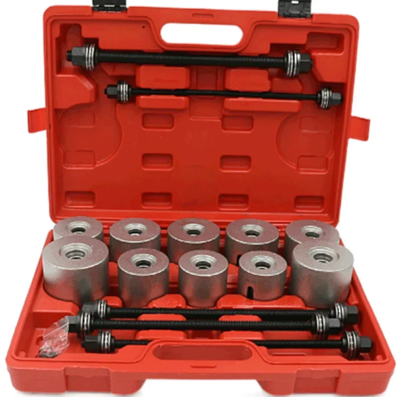 27 Piece Set Of Disassembly And Assembly Tools For Iron Sleeve Of Whole Vehicle Series Screw Rod Type Rear Axle Bushing Tool