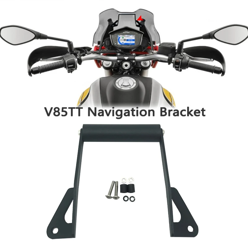 

Fit For V85 TT V85TT 2019 2020 2021 2022 Motorcycle Stand Holder Phone GPS Navigation Plate Bracket