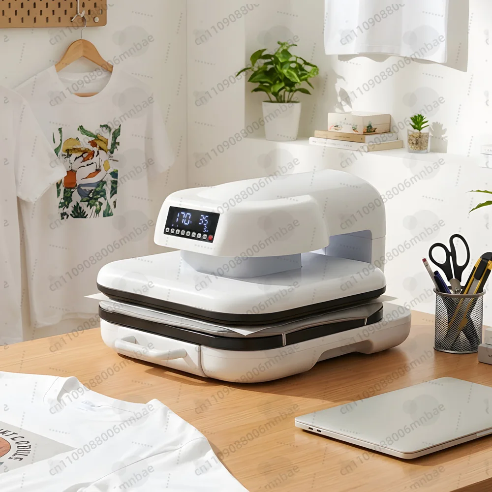 Electric intelligent heat transfer machine personalized DIY pull baseplate can be set garment ironing logo printing