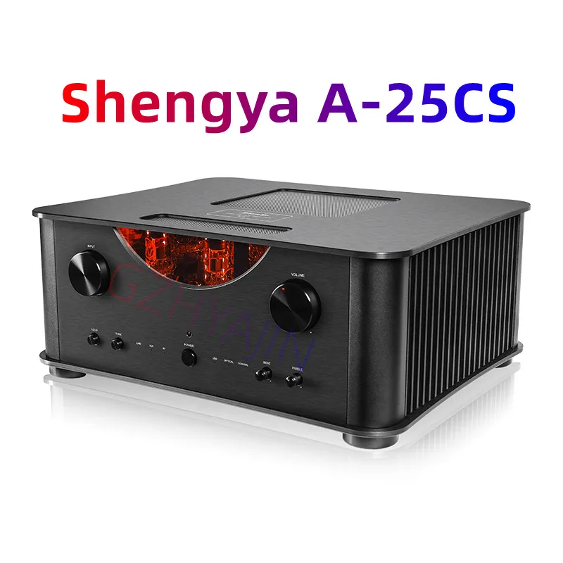 Latest Shengya A-25CS Tube and Transistor Combined Hybrid Amplifier HIFI Bluetooth Wireless Digital Audio Connection（BX）