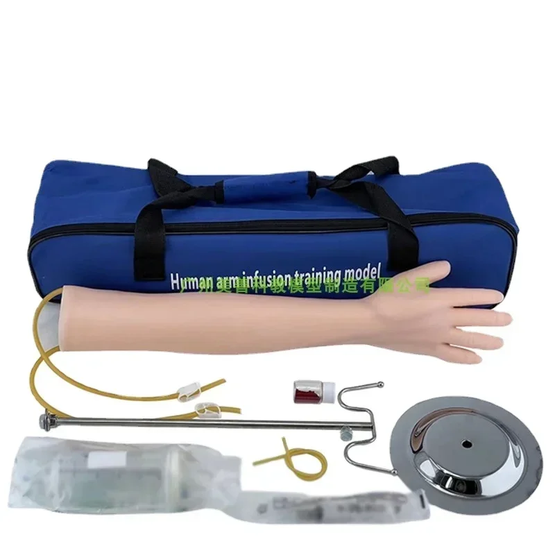 Venipuncture Infusion Muscle Injection Training Arm Model Nurse Practice Indwelling Needle Injection Blood Drawing Mold