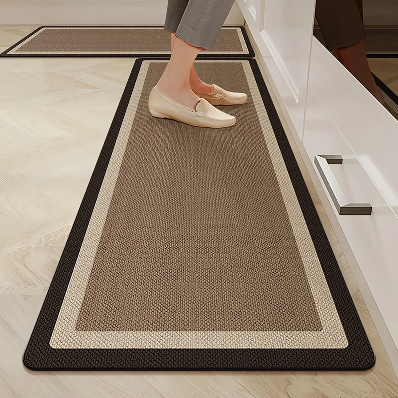 Carpet for Kitchen Long Rug Absorbent Floor Mat Non-Slip Washable Foor Mat Home Decoration Rugs Alfombras De Cocina שטיח למטבח