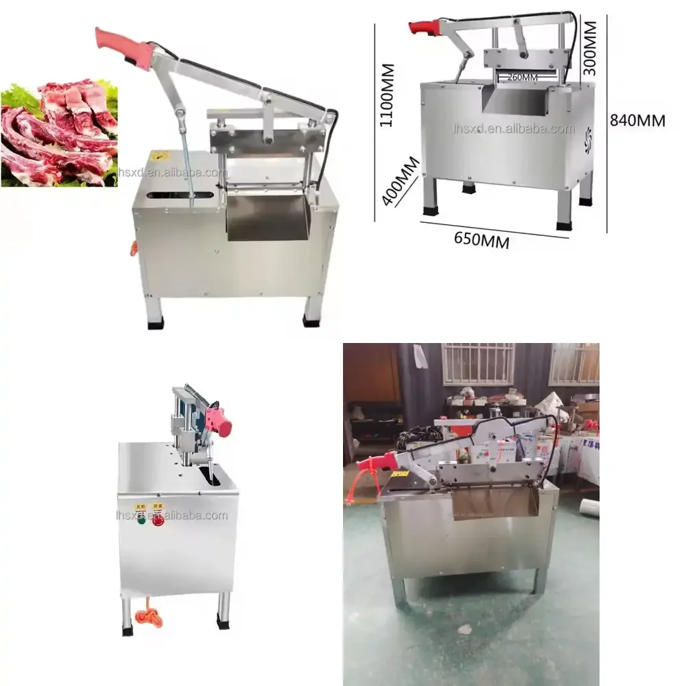 

hot Fully Automatic Frozen Meat Cutter Blade Beef Mutton Cutting Machine Efficient Meat Slicer Meat Chop