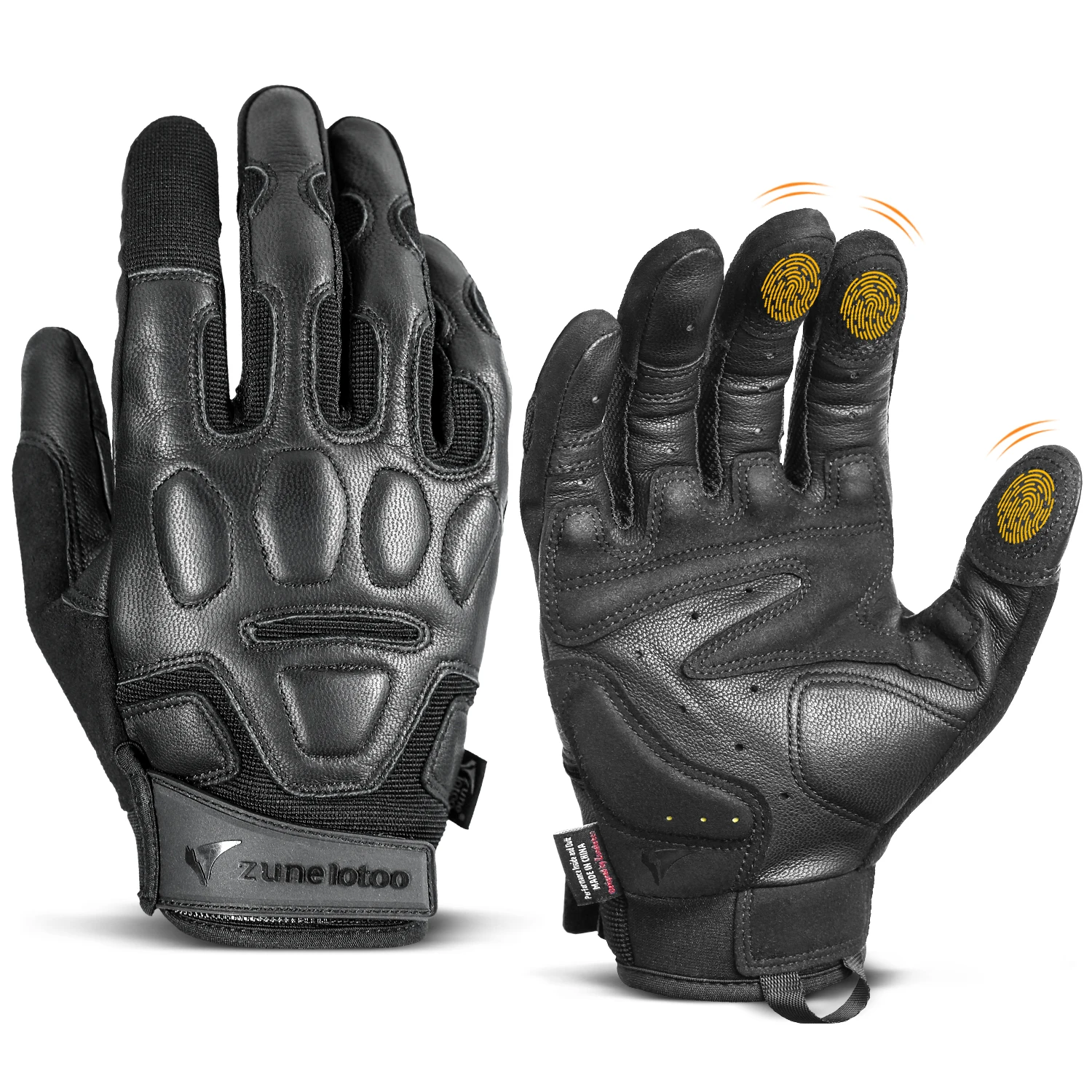Bicycle Leather Gloves for Bike Outdoor Hiking Shooting Hunting Touch Screen Sport Motorcycle GlovesGloves