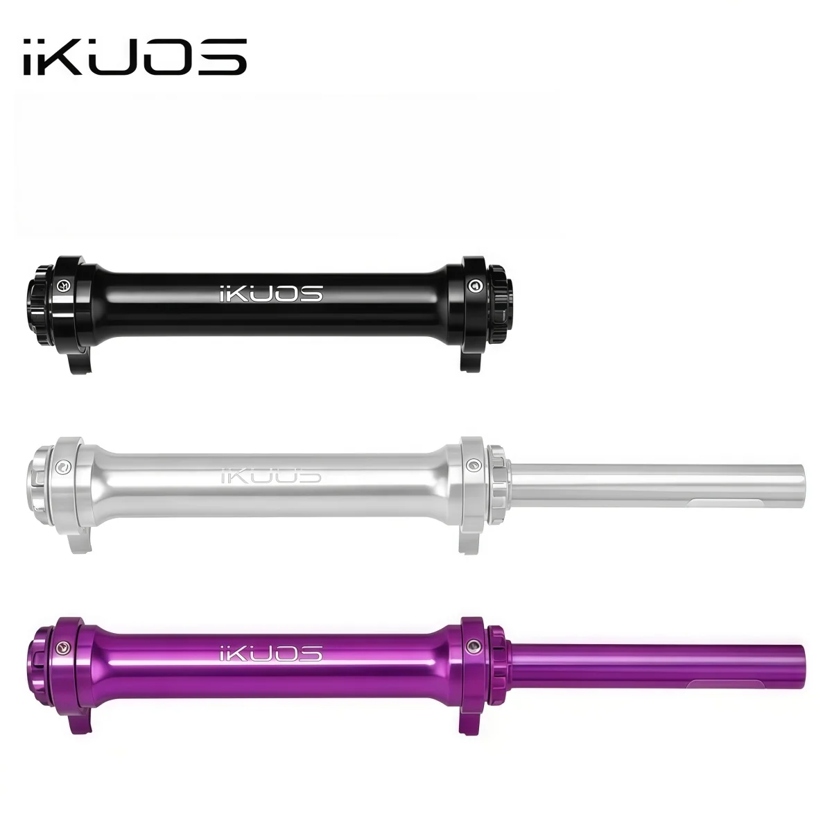 Varilla telescópica reforzada IKUOS B03 para bicicleta plegable JAVA NEO Easy Roller – Varilla extendida de aluminio para un empuje y soporte estables (93 g)