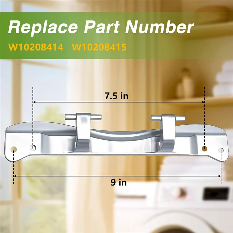 【استمتع لها】مفصل باب غسالة المجفف ومفصل الباب الأمامي ومفصل باب الغسالة لاستبدال دوامة أمانا مايتاج كروسلي: W102084