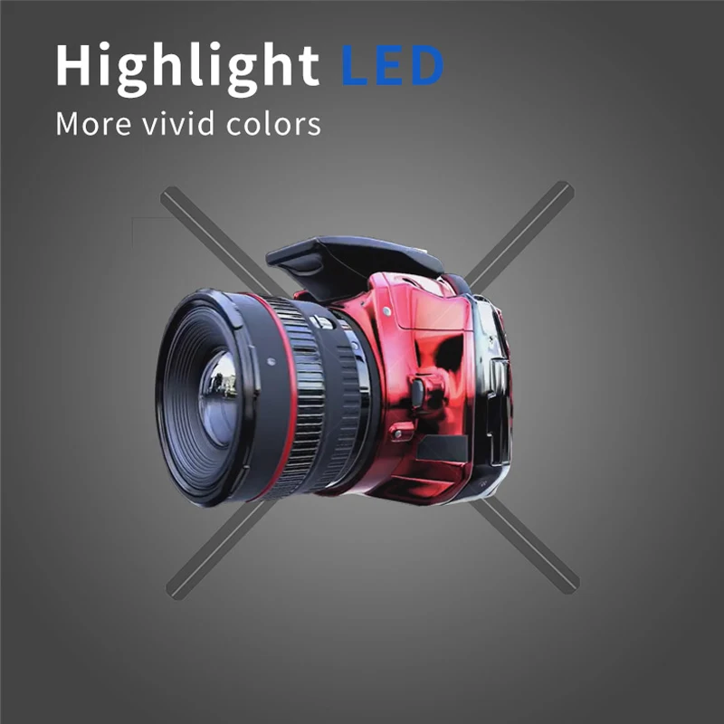 3D Hologram Fan for Advertising/Stage/Wedding Air Floating LED Display, High Brightness Holographic Fan 24H Continuous Working