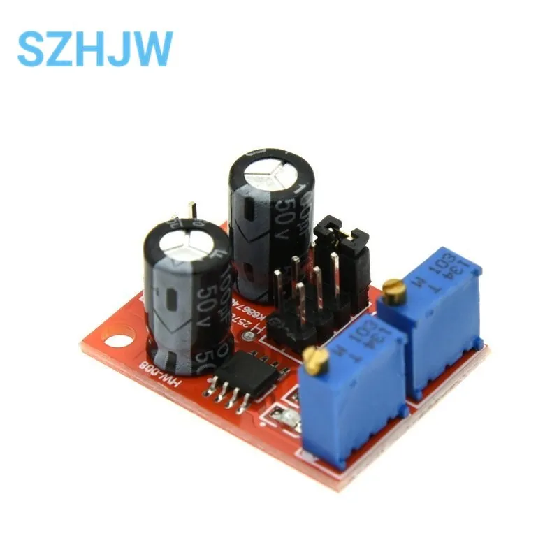 NE555 Pulse Frequency Duty Cycle Adjustable Module Square Wave Rectangular Wave Signal Generator Stepper Motor Drive