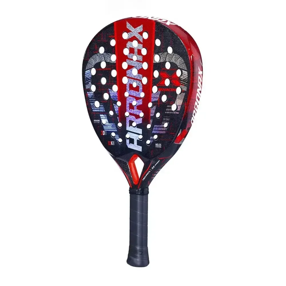 New Pala Padel Tennis Racquet Soft Face Carbon Fiber Lightweight and Fashionable EVA Sports Racquet Outdoor Equipment