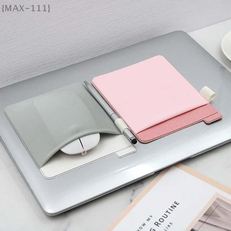 【F2-MAX111】Self-Adhesive Sticker Wallet Pouch - External Laptop Back Mouse Sleeve Digital Hard Drive Carrying Case Storage Cover