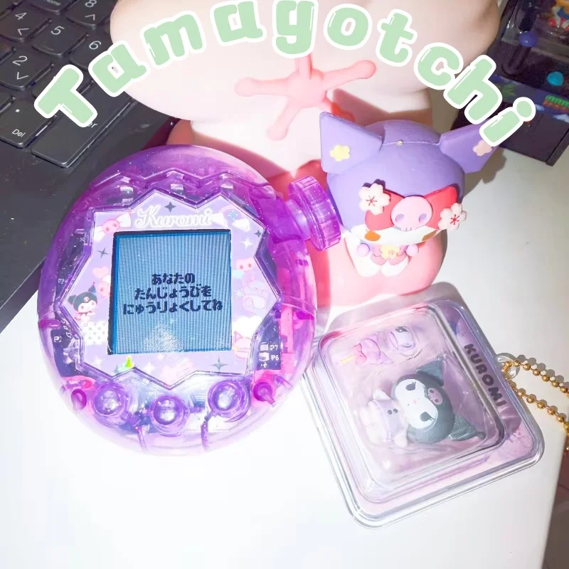 

Сменный жесткий чехол Tamagotchi Paradise с блестками, прозрачный, с возможностью индивидуальной расцветки, в стиле Куроми, с винтами и инструментами для любителей Tamagotchi