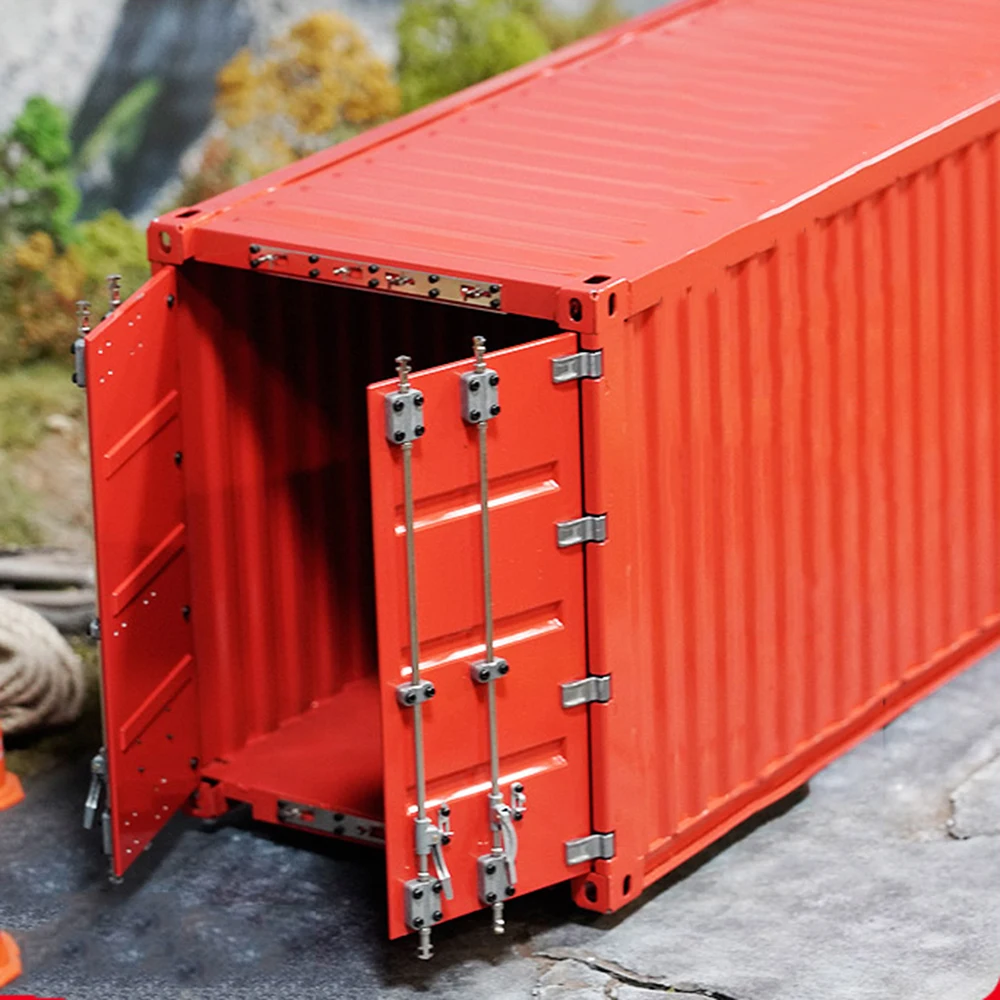 1/14 All Metal Container Container Model High-end Custom Open Door Simulation Container Model Toy