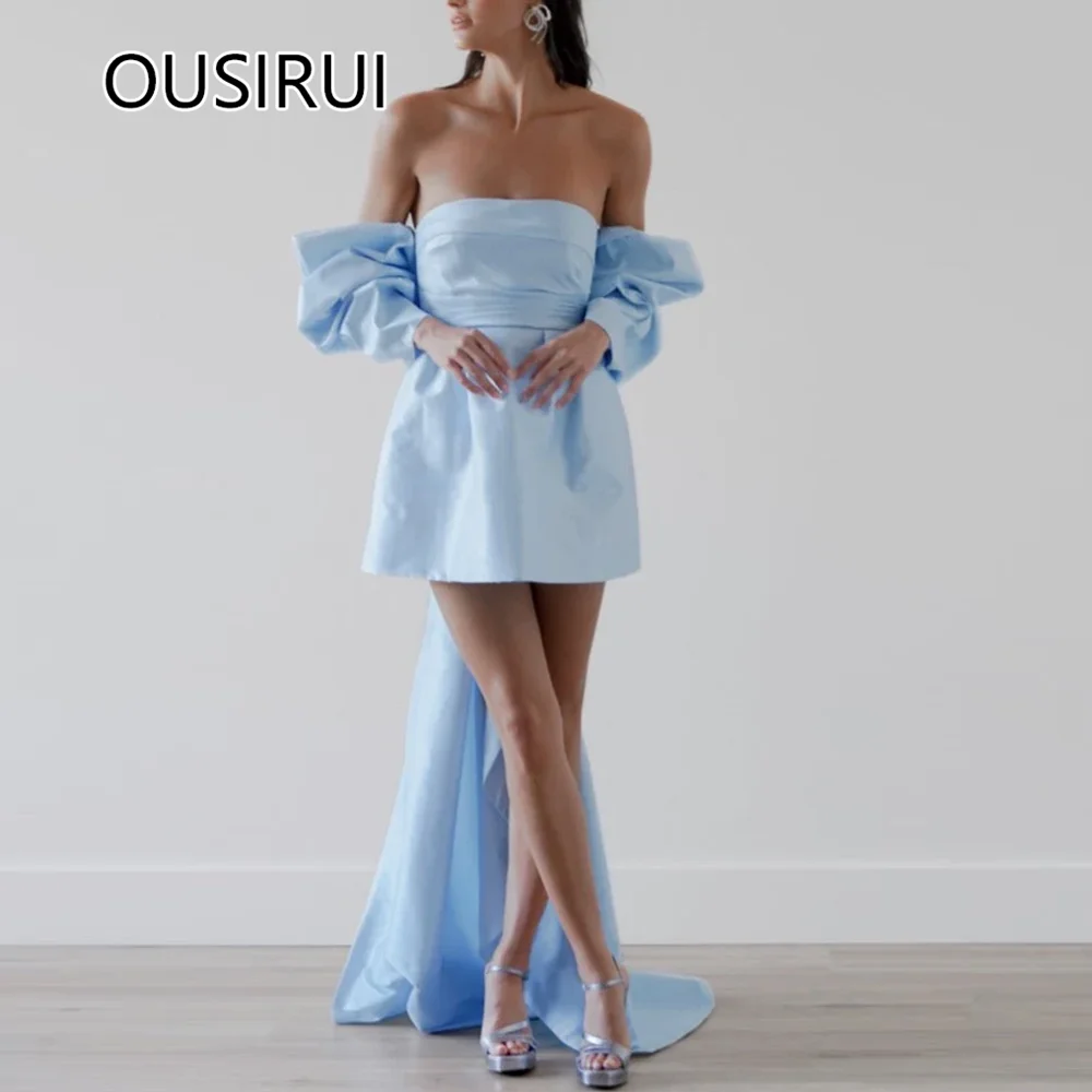 

Women Classic Prom Party Dress Boat Collar Satin Short Knee-Length Backless Court Prom Cocktail Dress with Bow Customized