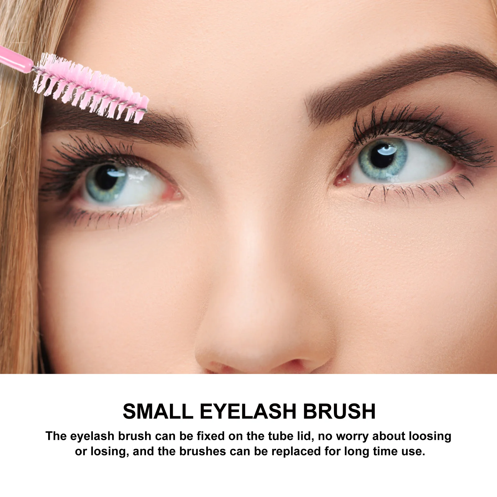 Tube de brosse à cils, applicateur de maquillage Portable pour sérum de croissance de Mascara, outil de beauté de petite taille, baguette à sourcils étanche, 10 pièces