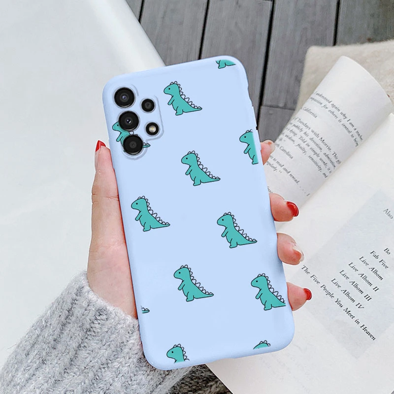 Funda de silicona suave para Samsung Galaxy A13 5G A 13 4G, carcasa con dibujos de gatos y animales, funda protectora para teléfono Samsung A13