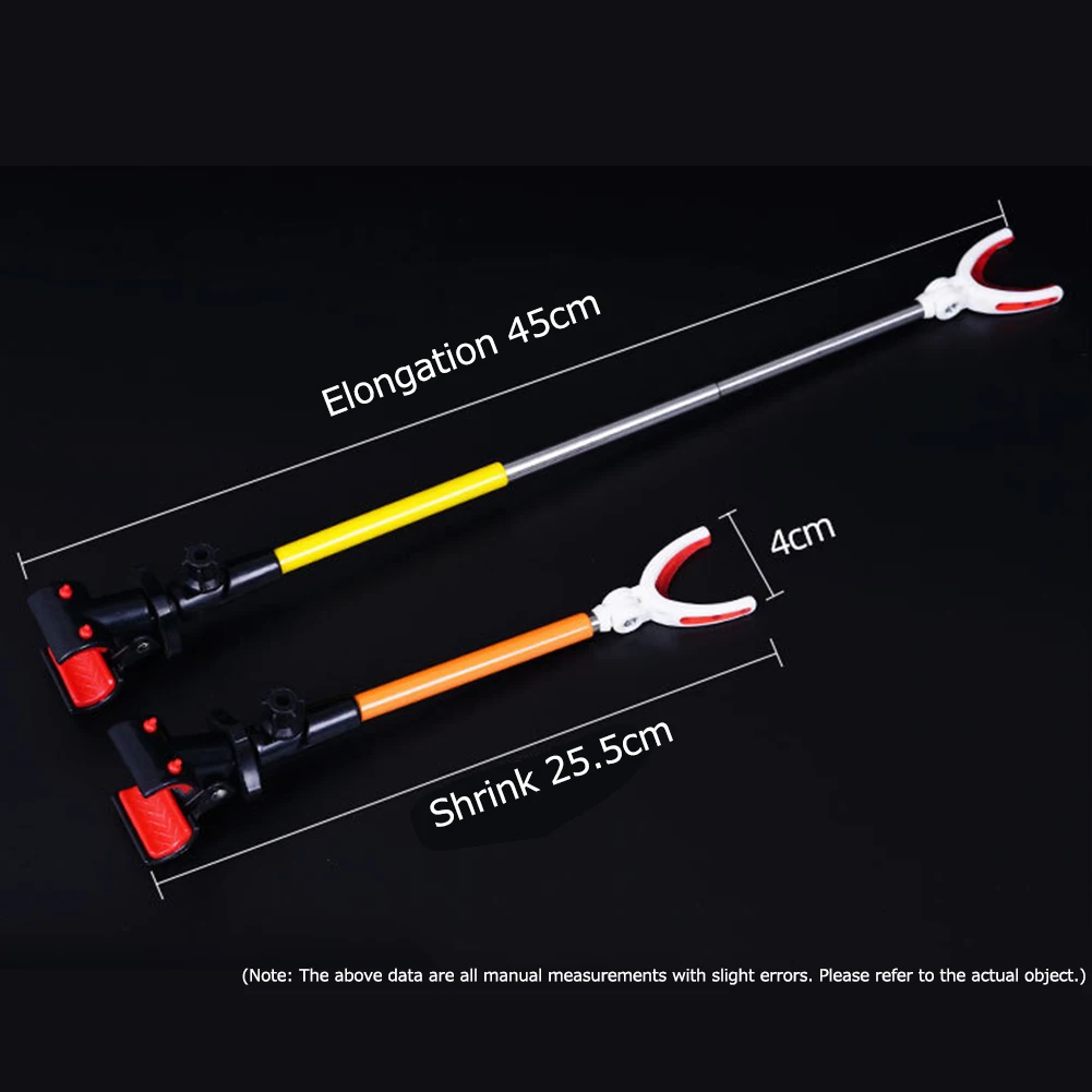 

Telescopic Fishing Rod Brackets Gear Tools Adjustable Fishing Pole Stand Anti Scratch Wear-resistant Random Color Accessories