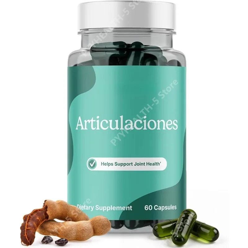 

Articulaciones Supplement for Joint Comfort and Function Contains MSM 60 Capsules Health Support Ideal for Adults and Seniors