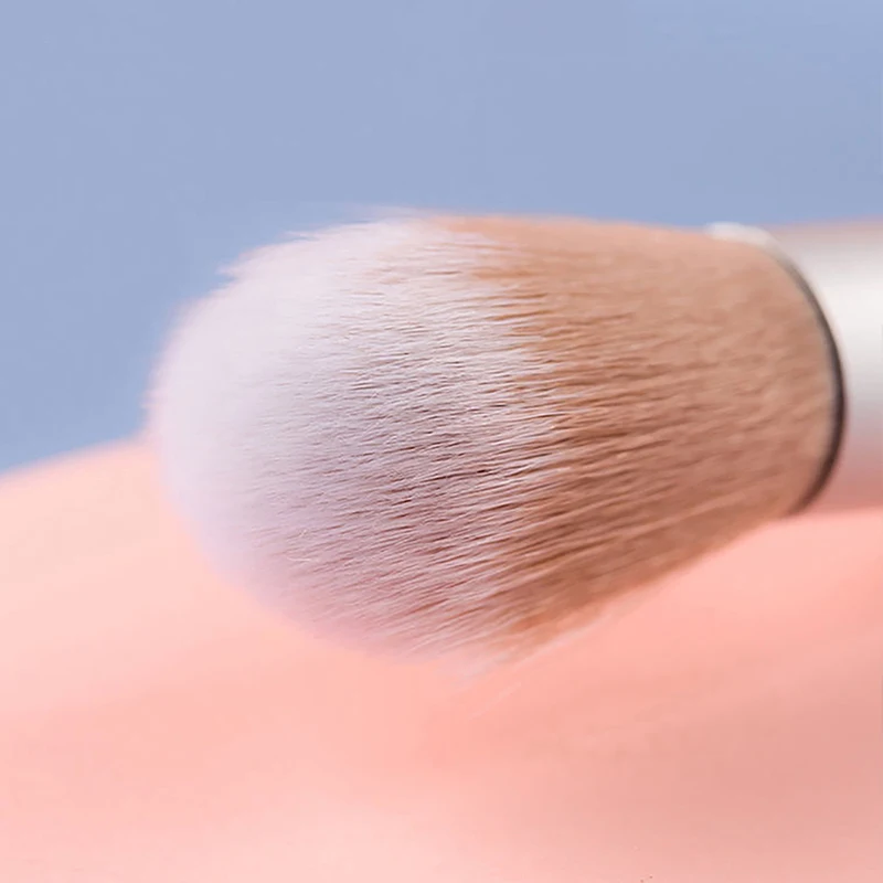1Pcs Round Handle Multifunctional Makeup Brushes Girl  Professional Powder Foundation Blush Brush Cosmetic Accessories
