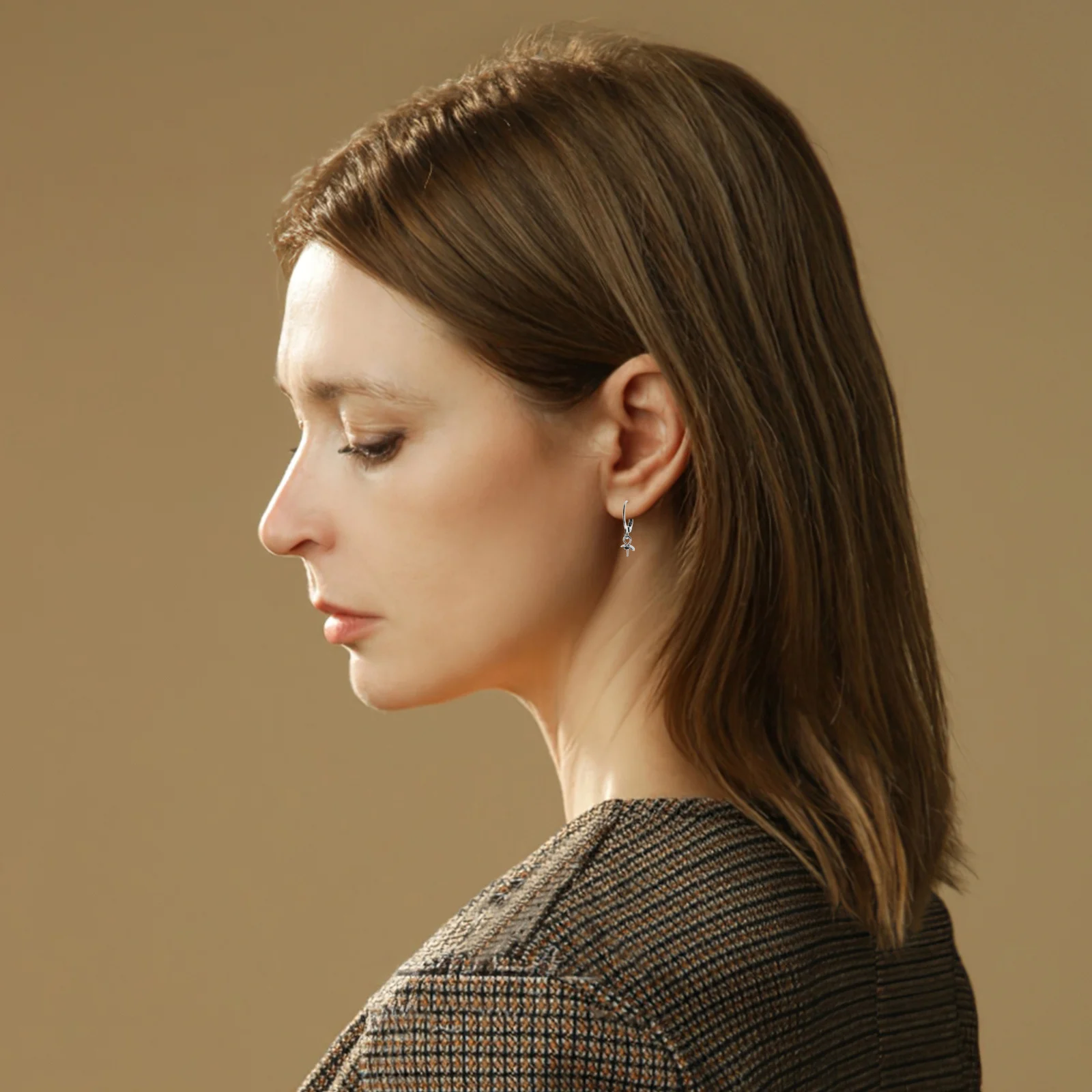 

40Pcs Stainless Steel French Hook Ear Wire Round Lever Back Earrings Open Hoop DIY Jewelry Findings Earrings Making Supplies