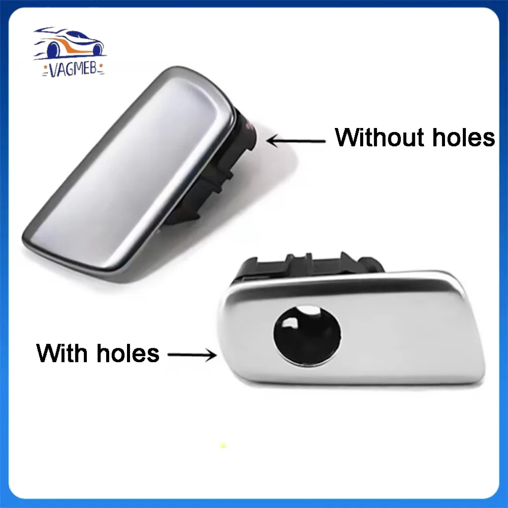 

Glove box buckle switch storage box switch handle For Audi A4 A5 A6 Q3 Q5 silvery