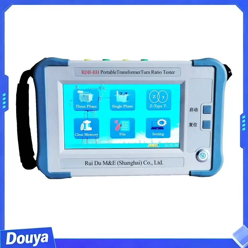 TTR Testing Equipment Transformer Turn Ratio Meter 3 Phase Transformer Turns Ratio Tester