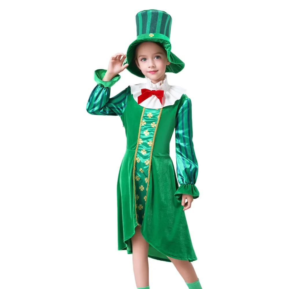 Kids Irish Leprechaun Costume 6