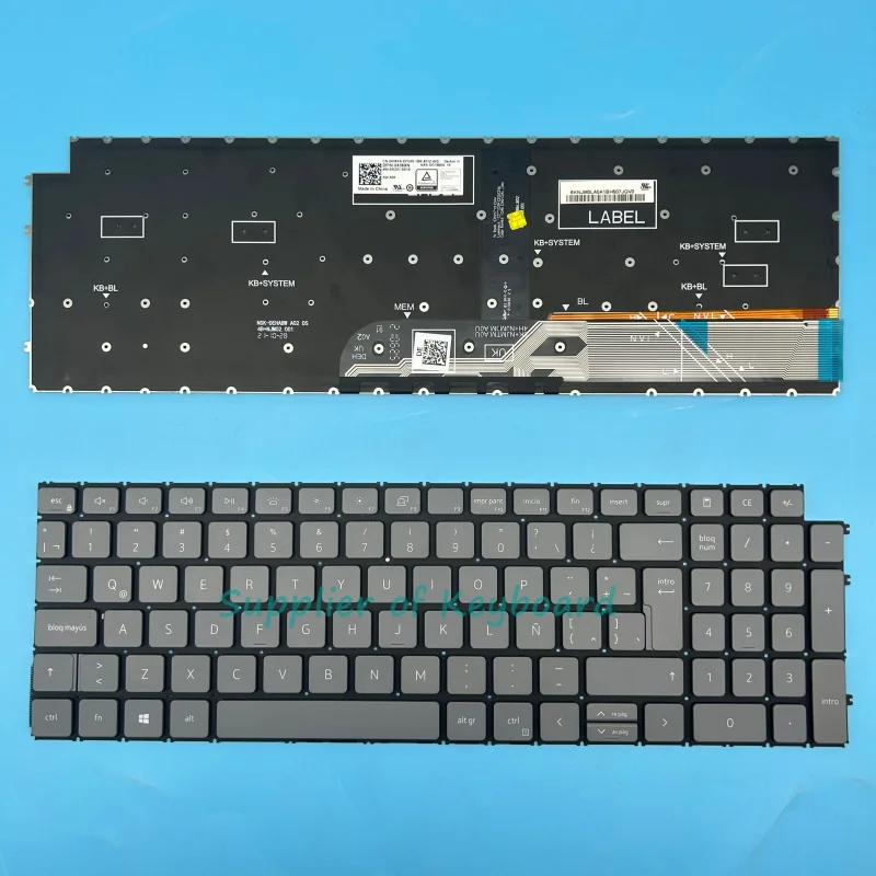 

Latin Spanish/US/RU/French/Portuguese Keyboard For DELL Vostro 3510 3515 3520 3525 3530 3535 5510 5515 5620 5625 5630 5635 P125F