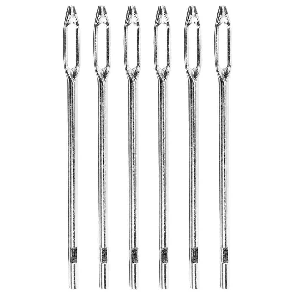 

6pcs Tire Repair Kit Split Eye Needles T-Handle Plug Tool For Car Motorcycle Tubeless Tire Puncture Repair Auto Maintenance