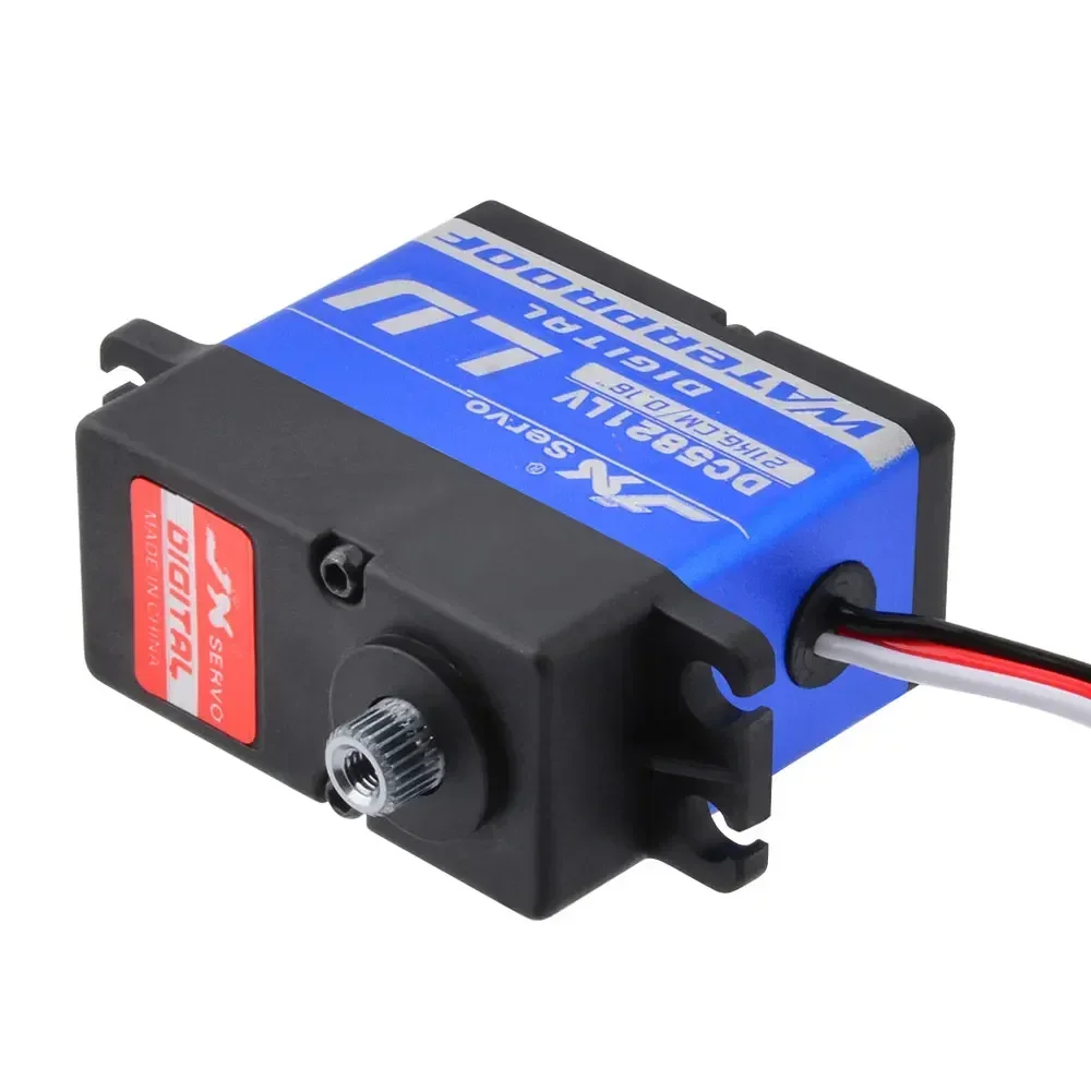 JX サーボ DC5821LV 21.8 キロ完全防水デジタル高品質サーボ Rc カークローラー TRX4 バハボートロボットアーム