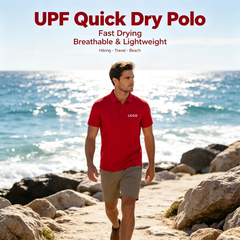 Custom Staff Uniform Polo Shirt Printing Embroidery Quick Dry Salon Bar Gym Studio