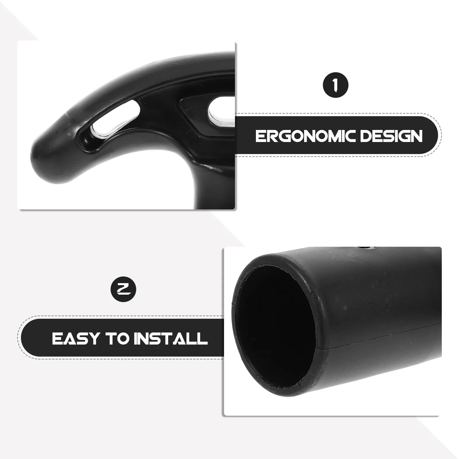 Non-Slip Kayak Paddle Handle Grip Head Ergonomic Anti-Blisters Stable Control for Paddling Canoe Sup Kayaking