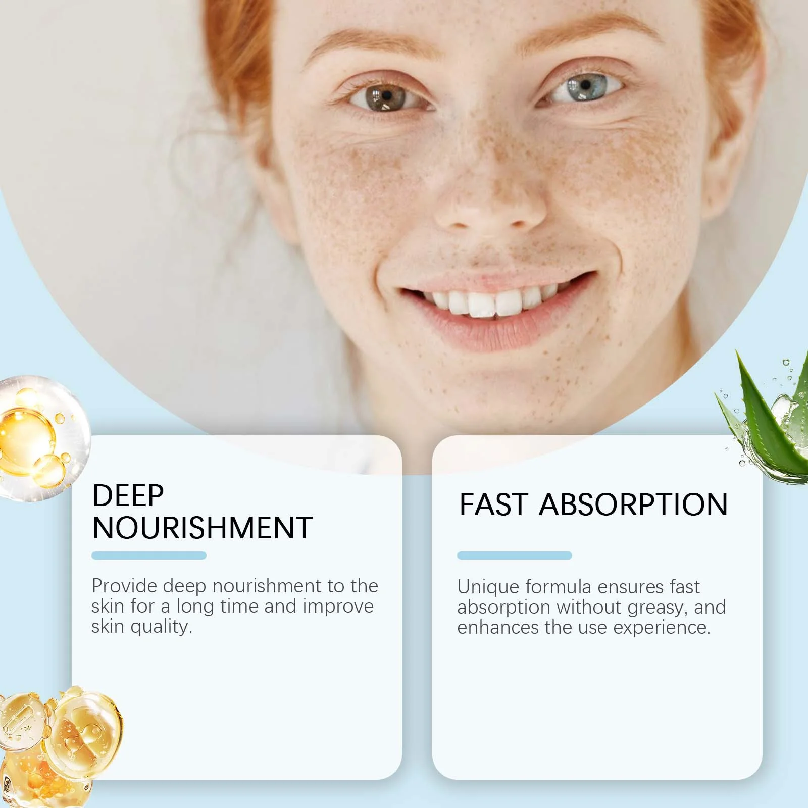 

Whitening Freckles Cream Moisturizing Hydrating Brightening Daily Skin Remove Dark Spot Age Spots Anti Aging Face Skin Care