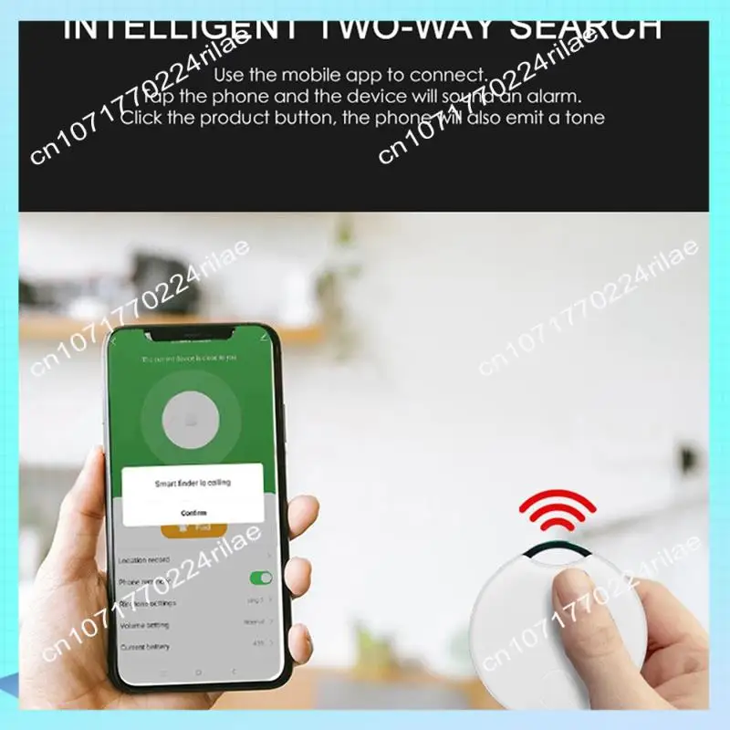 A17Z Bluetooth 스마트 Airtag 추적기 장치 양방향 검색 Android IOS 키 추적기 항목 찾기 Smart Llfe와 함께 작동