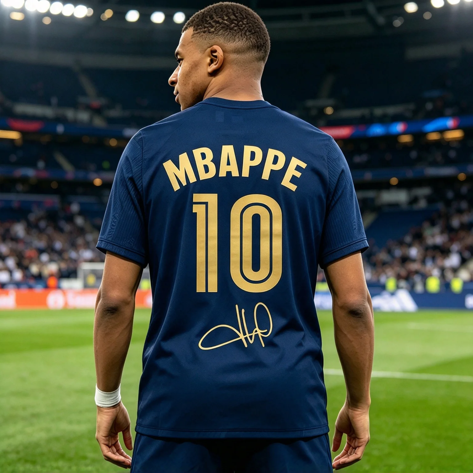 Explosions Kinder Herren Frankreich Nr. 10 Fußball Schnelltrocknendes T-Shirt Alle Größen Kurzarm Rundhalsausschnitt Mbappé Fußballfans Trikot