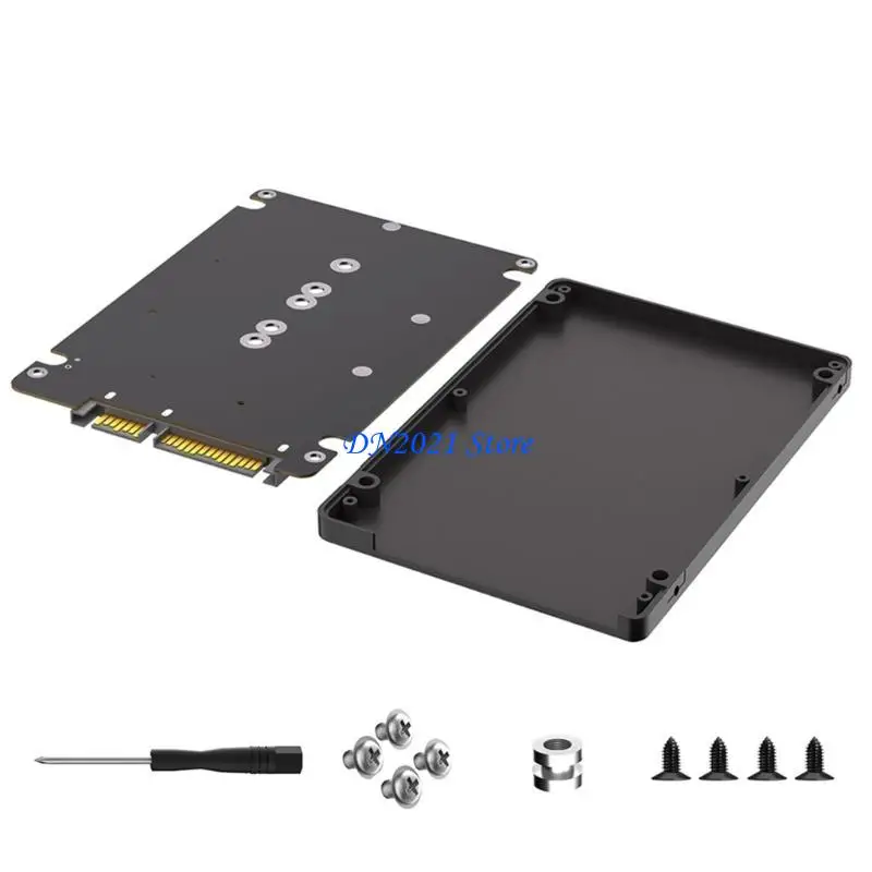 F3KE M.2 NGFF mSATA to SATA3.0 Adapter Card for Expanding Computer Storage Option